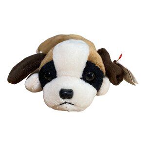 Ty Beanie Babies Bernie Bernese Mountain Dog Plush Stuffed Animal Hang 4th Gen T